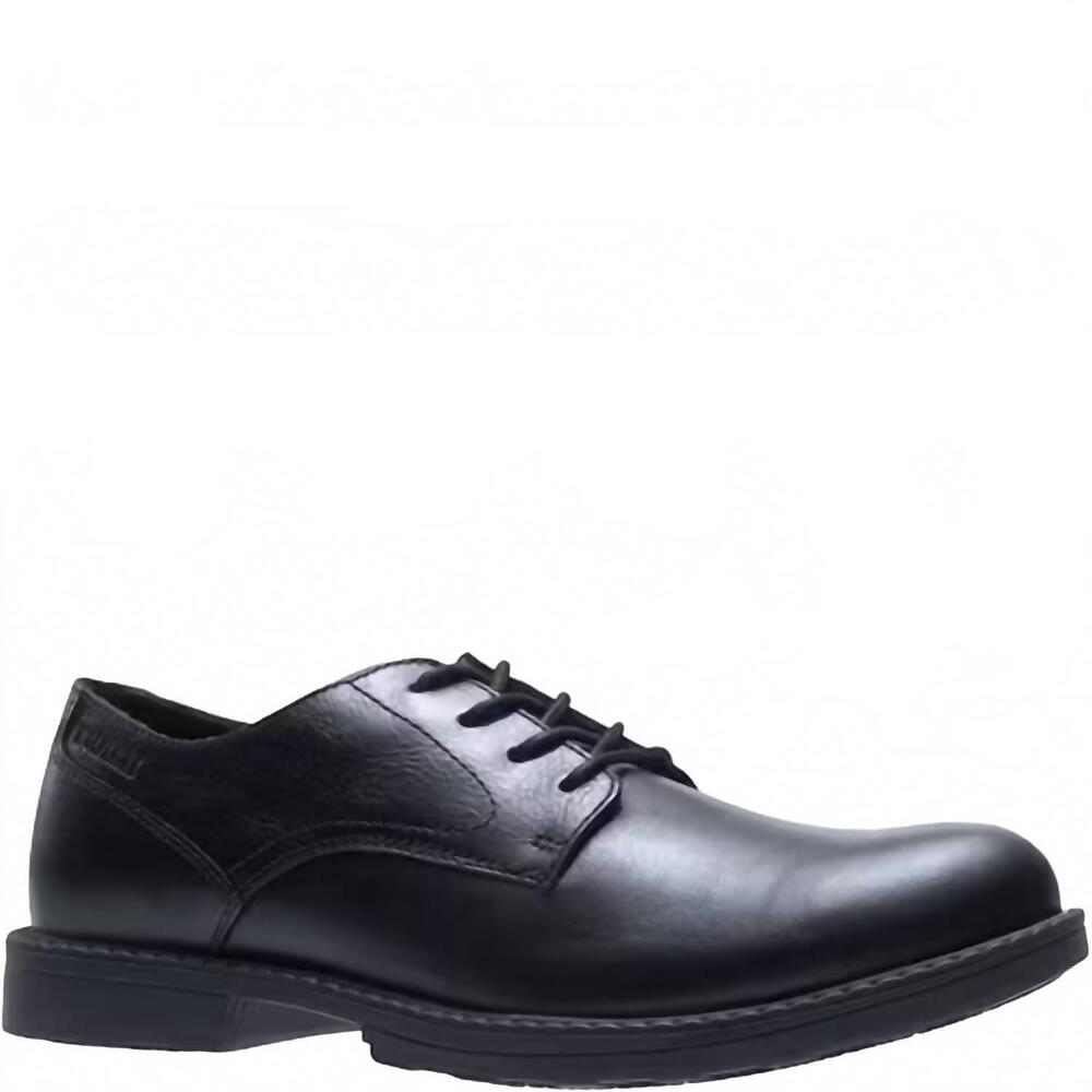 NEW WOLVERINE men's bedford oxford steel toe work shoes in black
